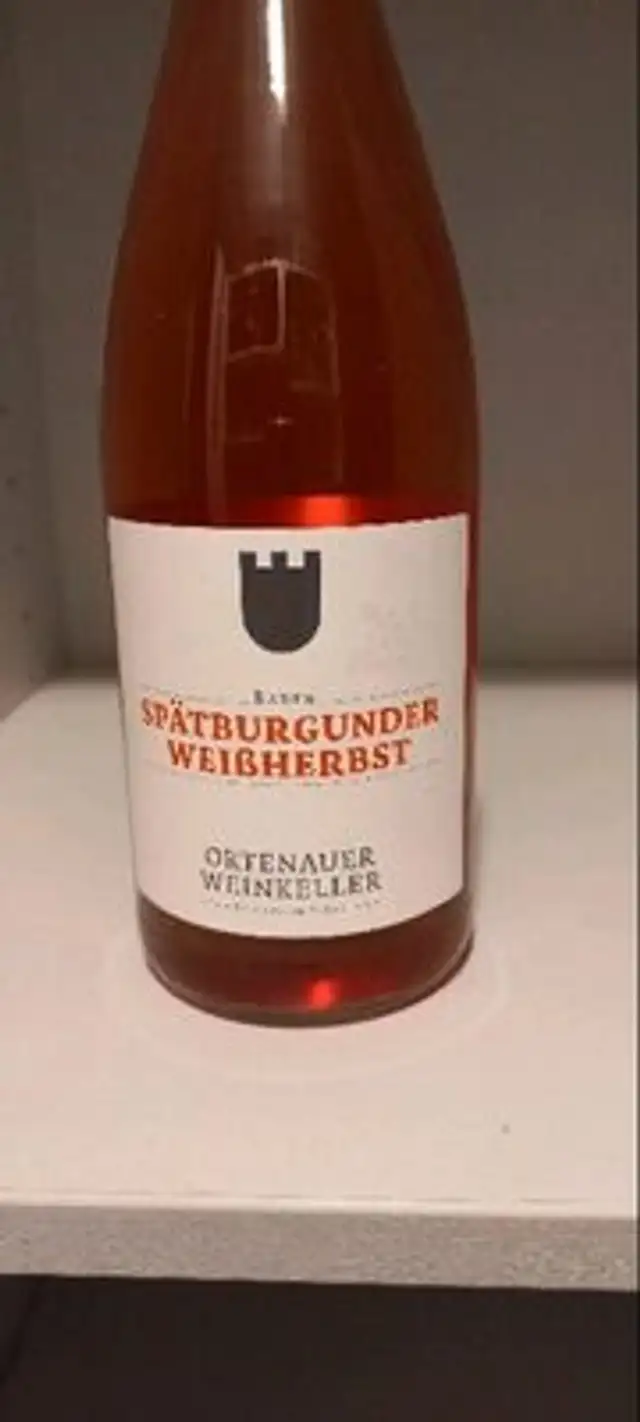 Spätbugunder Weißherbst