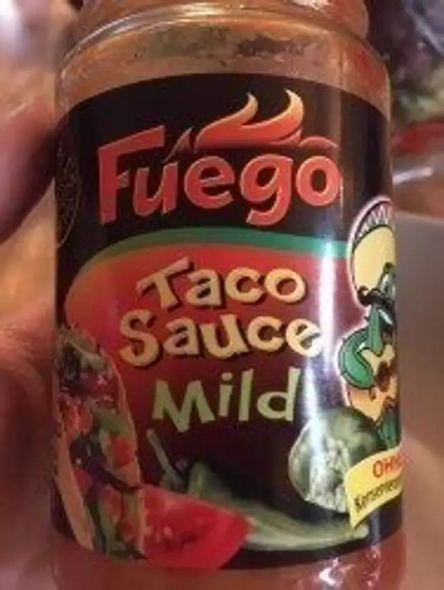 Taco Sauce Mild front packaging