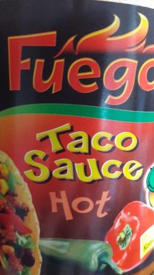 Fuego taco sauce hot