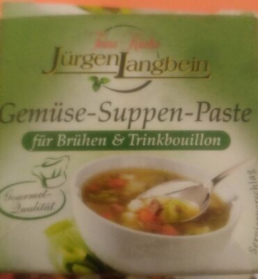 Gemüse-Suppen-Paste