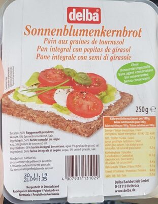 Delba sonnenblumenkernbrot imp