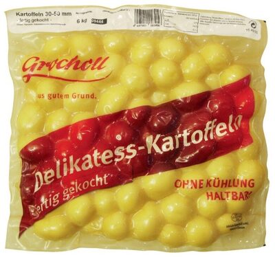 Delikates Kartoffeln front packaging