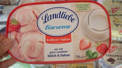 Eiscreme landliebe front packaging