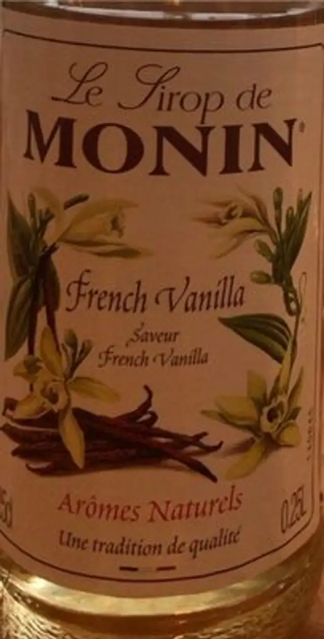 Vanille Sirup front packaging