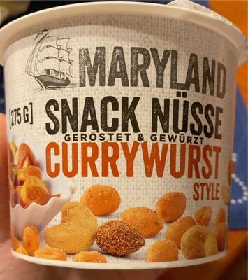 Maryland Snack Nüsse Currywurst