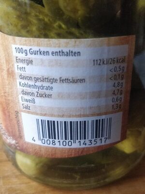 Hanf Gurken front packaging