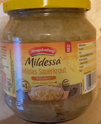 Mildessa mildes Sauerkraut