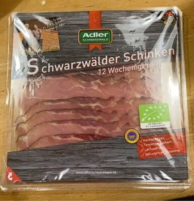 Schwarzwälder Schinken front packaging