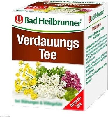 Bad Heilbrunner Verdauungs Tee front packaging