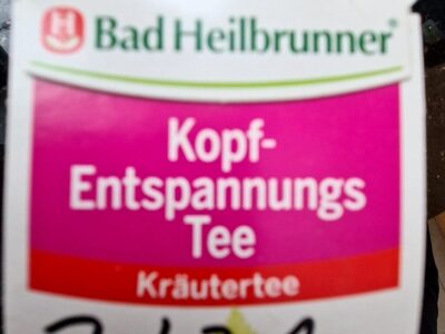 Bad Heilbrunner Kopf- Entspannungstee