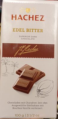 Edel Bitter superior dark chocolate