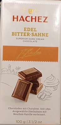 Edel-Bitter-Sahne front packaging