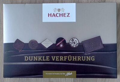 Dunkle Verführung - Confiserie-Pralinés & Chocoladen front packaging