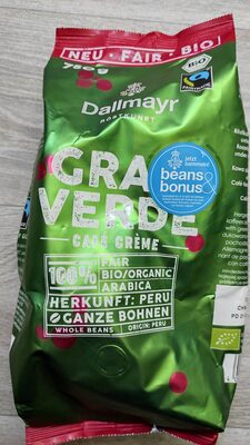 Gran verde café crème