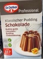 Klassischer Pudding Schokolade