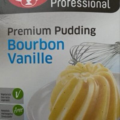 Premium Pudding front packaging
