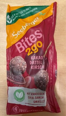 Bites 2go Kakao Dattel Kirsch front packaging
