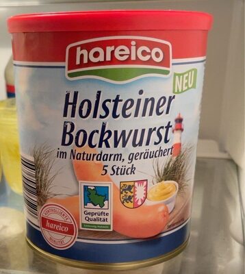Holsteiner Bockwurst front packaging