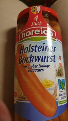 Holsteiner Bockwurst front packaging