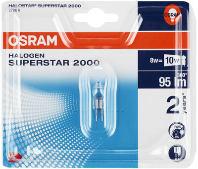 Halogenpære Halostar 7w 12v G4