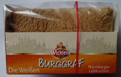 Nuremberg White Gingerbread (Weiße Lebkuchen) cookies