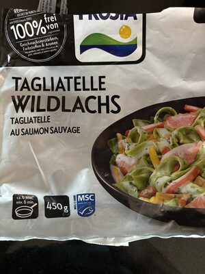 Tagliatelle mit Wildlachs front packaging