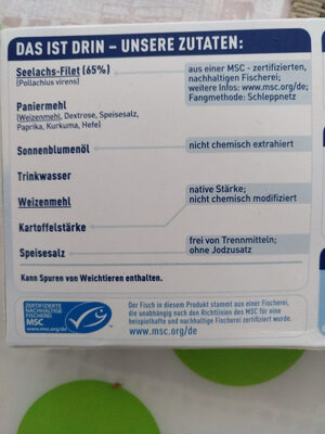 Backofen Fischstäbchen