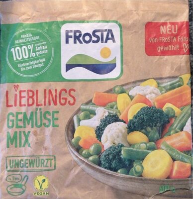Frosta Lieblingsgemüsemix ungewürzt
