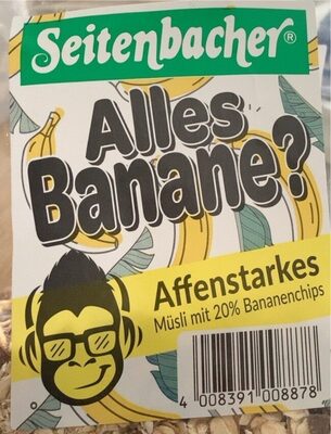 Alles Banane front packaging