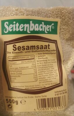Seitenbacher Sesamsaat