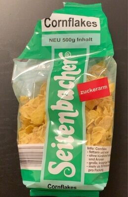 Cornflakes zuckerarm front packaging
