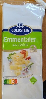 Emmentaler am Stück front packaging