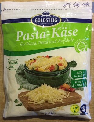 Pasta-Käse front packaging