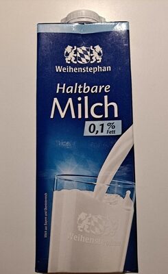Haltbare Milch 0,1 % Fett