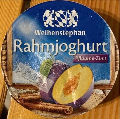 Rahmjoghurt Pflaume-Zimt