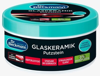 Glaskeramik Putzstein