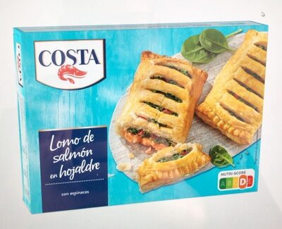 Lomo de salmon en hojaldre