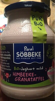 Joghurt Himbeere-Granatapfel