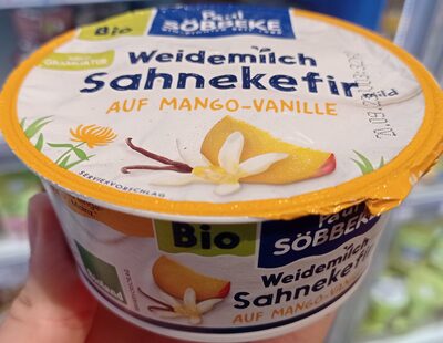 Sahnekefir aus Mango-Vanille