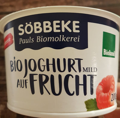 BioJoghurt Himbeere front packaging