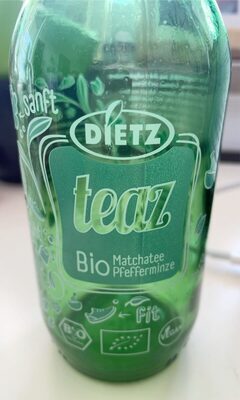 Teaz Matchatee Pfefferminze front packaging