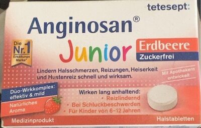 Anginosan Junior Erdbeere Zuckerfrei