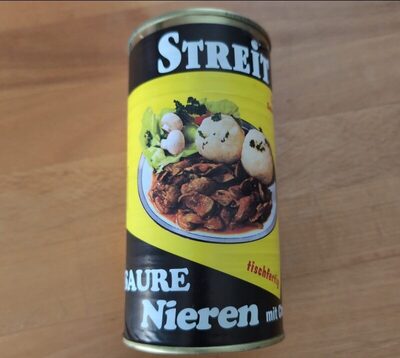 Saure Nieren mit Champignons