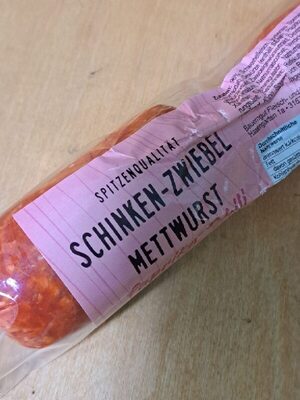 Schinken-Zwiebel-Mettwurst