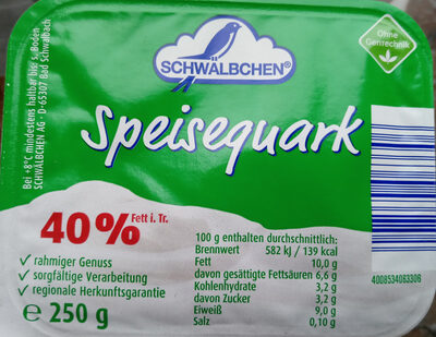 Speisequark 40%