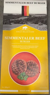 Burger, Simmentaler Beefburger