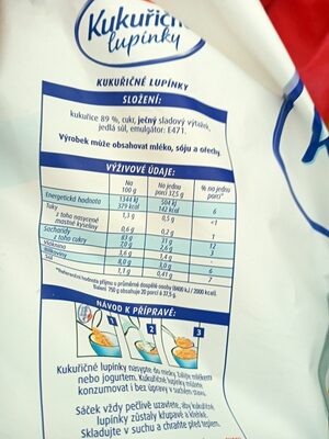 kukuřičné lupínky