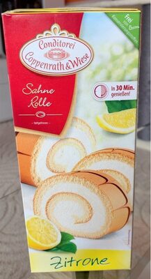 Sahnerolle - Zitrone