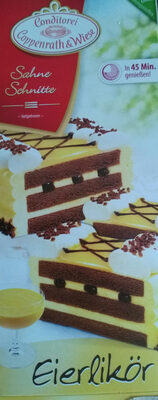 Eierlikör Sahneschnitte