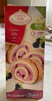 Brombeer Joghurt Sahne Rolle